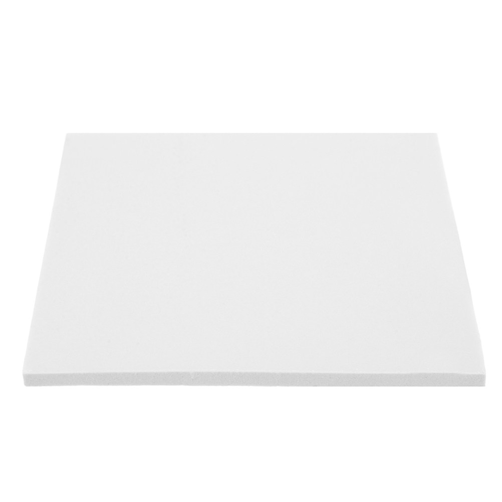 Ceramic Tile Blank - แผ่นกระเบื้องเซรามิกสีขาวขนาด 25 ซม. สำหรับงานเพ้นท์ DIY งานฝีมือ