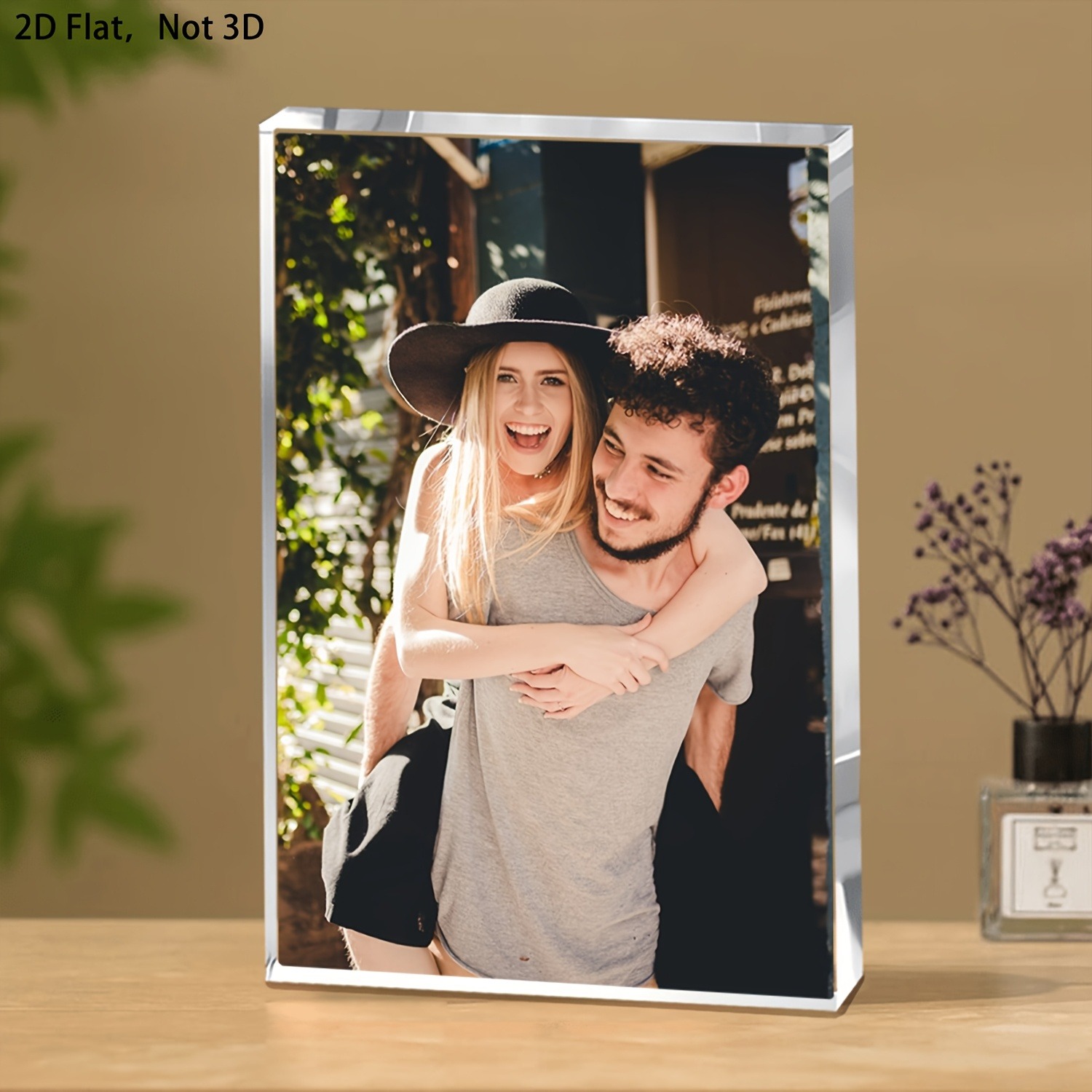 Photo Acrylic Block - กรอบรูปอะคริลิกแบบปรับแต่งได้, อะคริลิกสำหรับรูปภาพ, ของขวัญอะคริลิกแบบเฉพาะตัว, สำหรับครอบครัว, คุณแม่, เพื่อน,