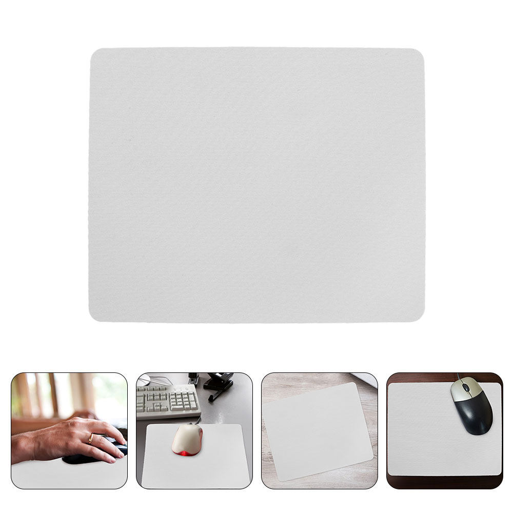 Mouse Pad Blank Sublimation - แผ่นรองเมาส์สำหรับงานซับลิเมชัน 20 ชิ้น ขนาดใหญ่พิเศษ ชุดแผ่นรองเมาส์และคีย์บอร์ดสำหรับเดสก์ท็อปเกมมิ่ง แผ่นรองซับลิเมชันกันลื่น