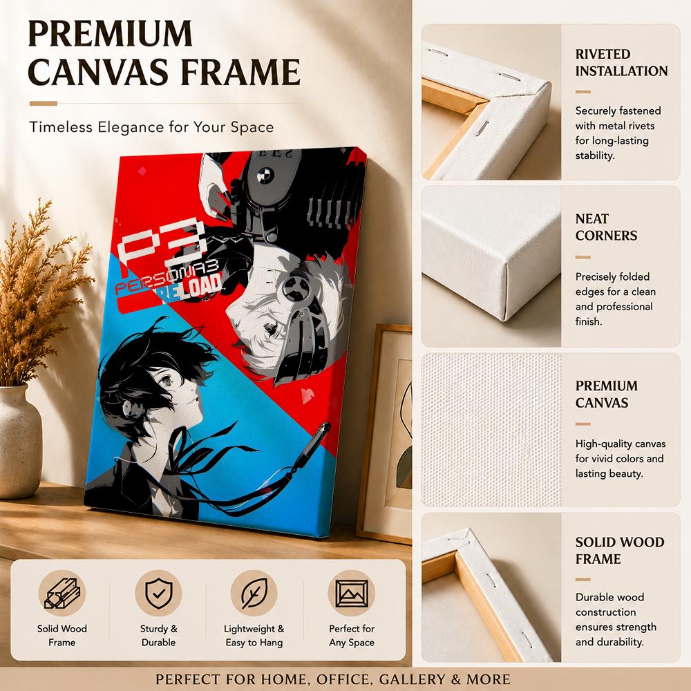 ภาพวาดวิดีโอเกม P-Persona 3 ศิ - Canvas Wrap Ready บทวิจารณ์และราคา