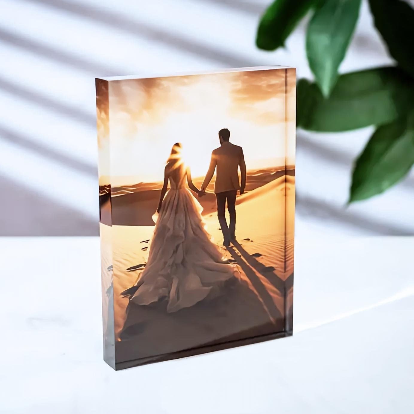 บล็อกอะคริลิกใสสำหรับใส่รูปภาพ - Photo Acrylic Block บทวิจารณ์และราคา