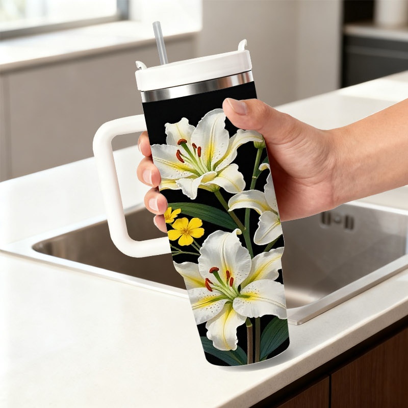 แก้วเก็บความเย็นสแตนเลสสองชั้น - Sublimation Mug White บทวิจารณ์และราคา