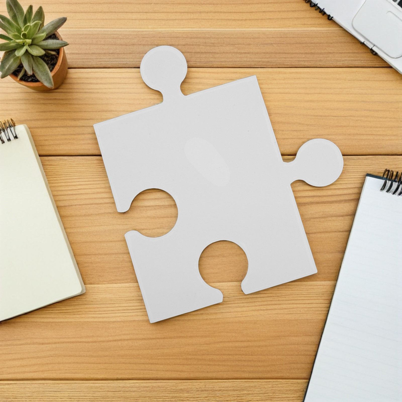 ชิ้นส่วนจิ๊กซอว์ขนาดใหญ่ 60 ชิ - Puzzle Blank White บทวิจารณ์และราคา