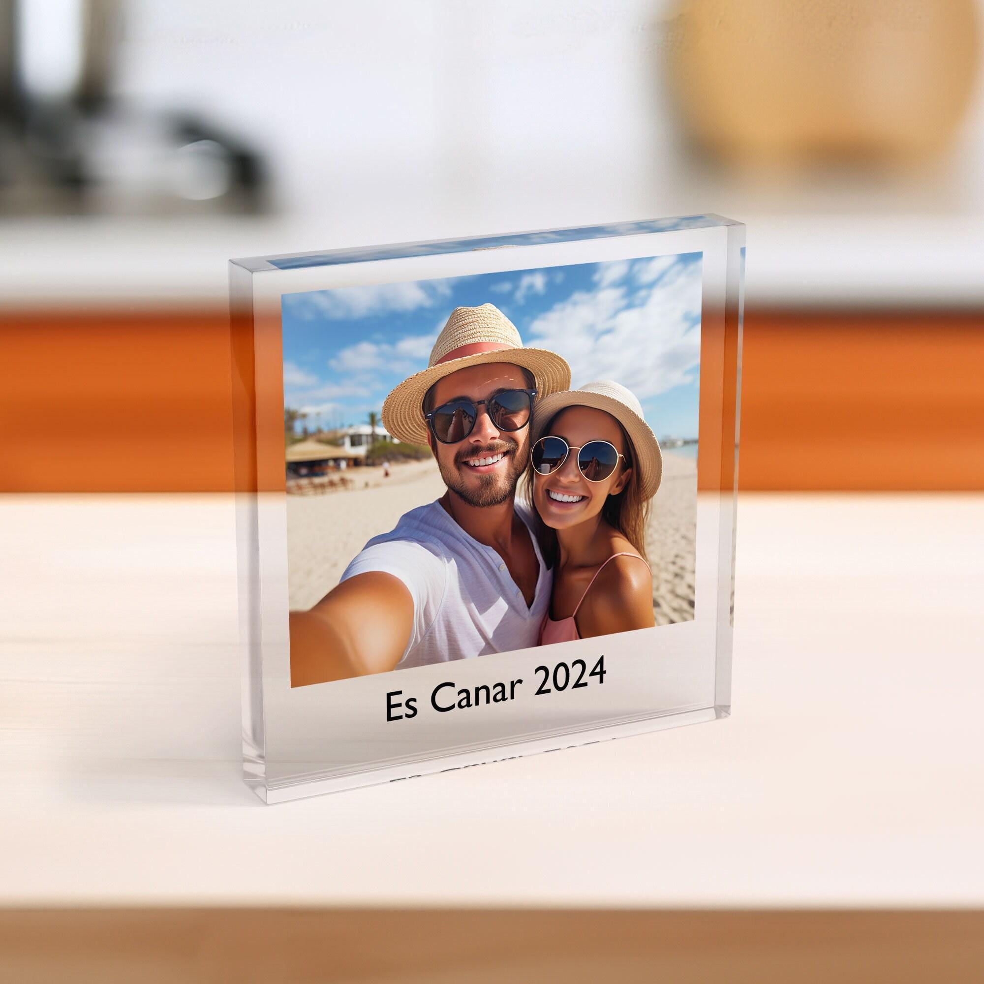 บล็อกภาพอะคริลิกแบบกำหนดเอง -  - Photo Acrylic Block บทวิจารณ์และราคา