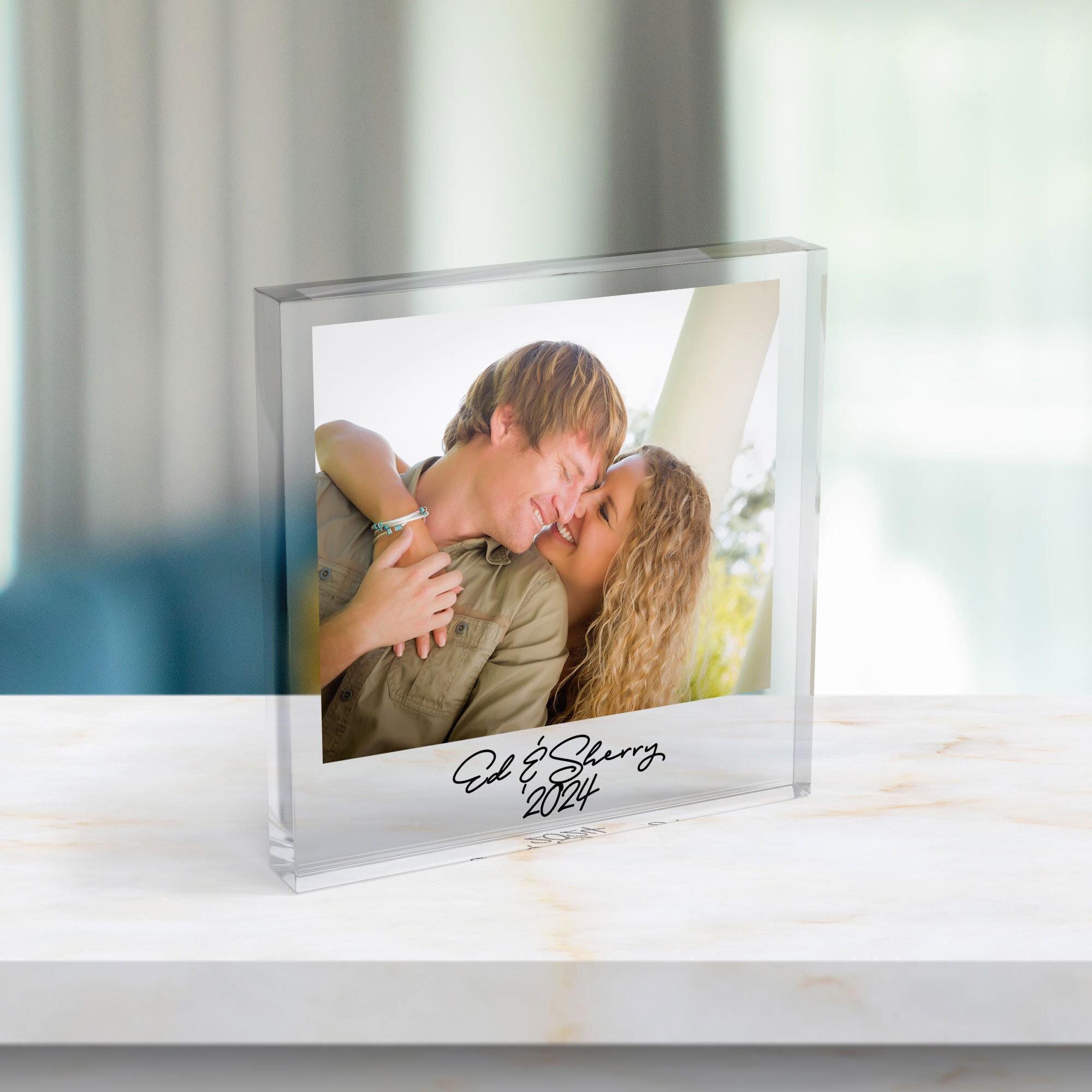 บล็อกภาพอะคริลิกแบบกำหนดเอง -  - Photo Acrylic Block บทวิจารณ์และราคา