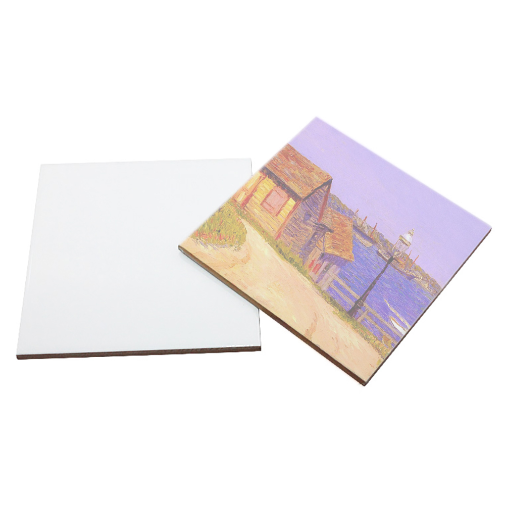 20 ชิ้น แผ่นกระเบื้องสีขาวเงาส - Ceramic Tile Blank บทวิจารณ์และราคา