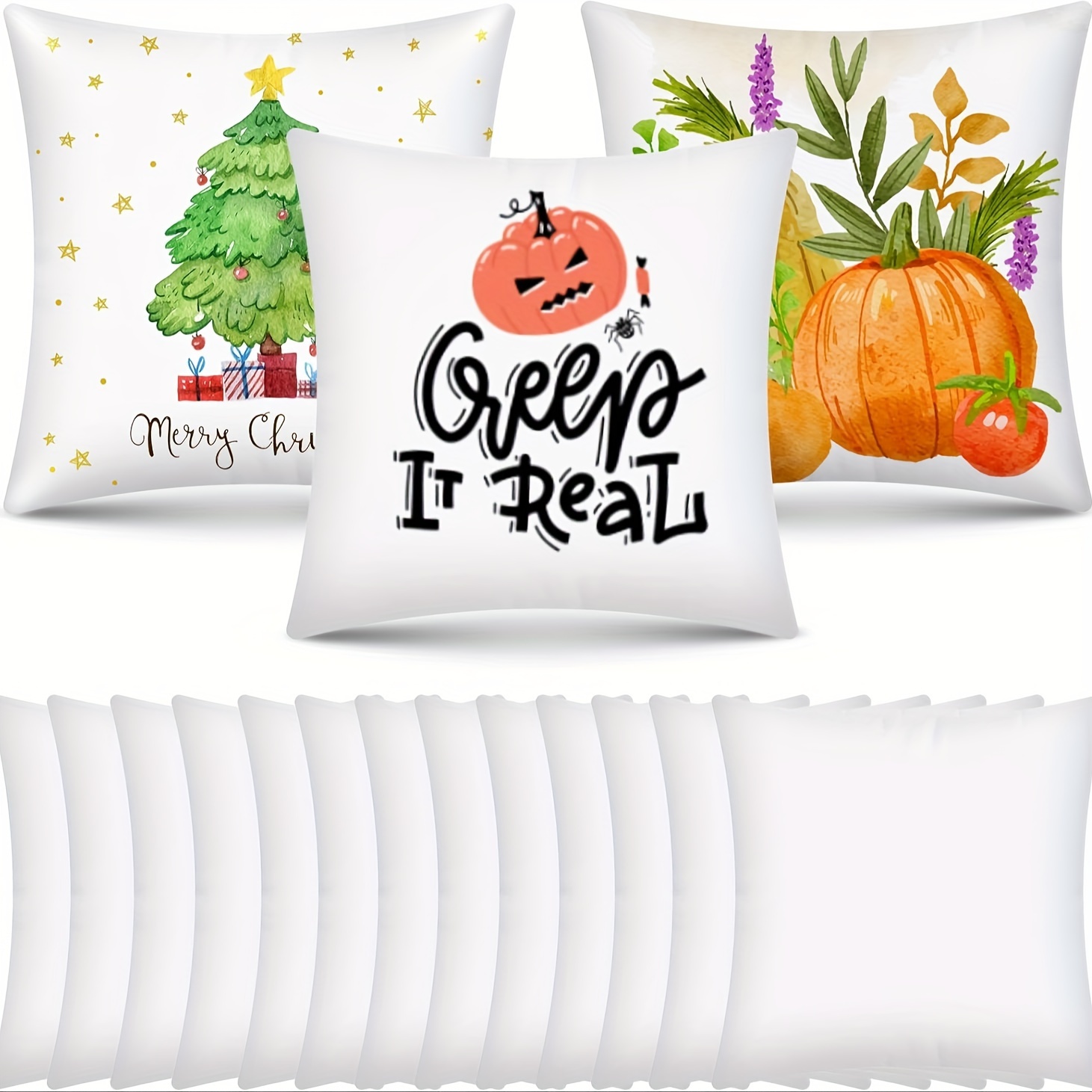 ปลอกหมอนเปล่าสำหรับงานซับลิเมช - Pillow Cover Sublimation บทวิจารณ์และราคา