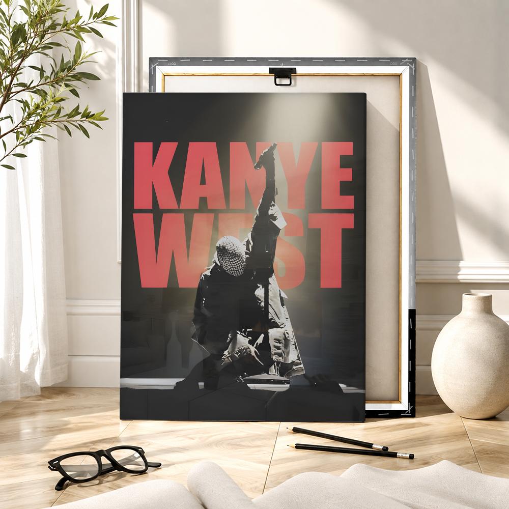 ภาพวาดลายมือของแร็ปเปอร์นักร้อ - Canvas Wrap Ready บทวิจารณ์และราคา