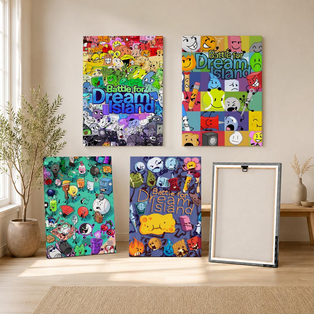 Bfdi B-Battle For Dream Island - Canvas Wrap Ready บทวิจารณ์และราคา