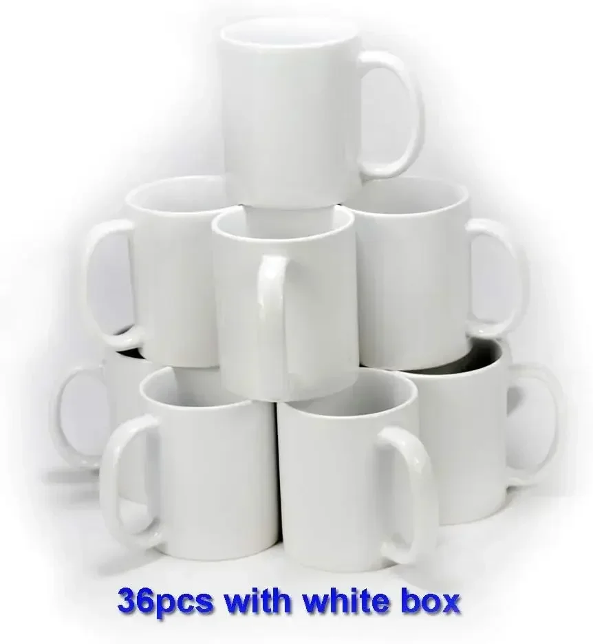 แก้วเซรามิกสำหรับพิมพ์ลายซับลิ - Sublimation Mug White บทวิจารณ์และราคา