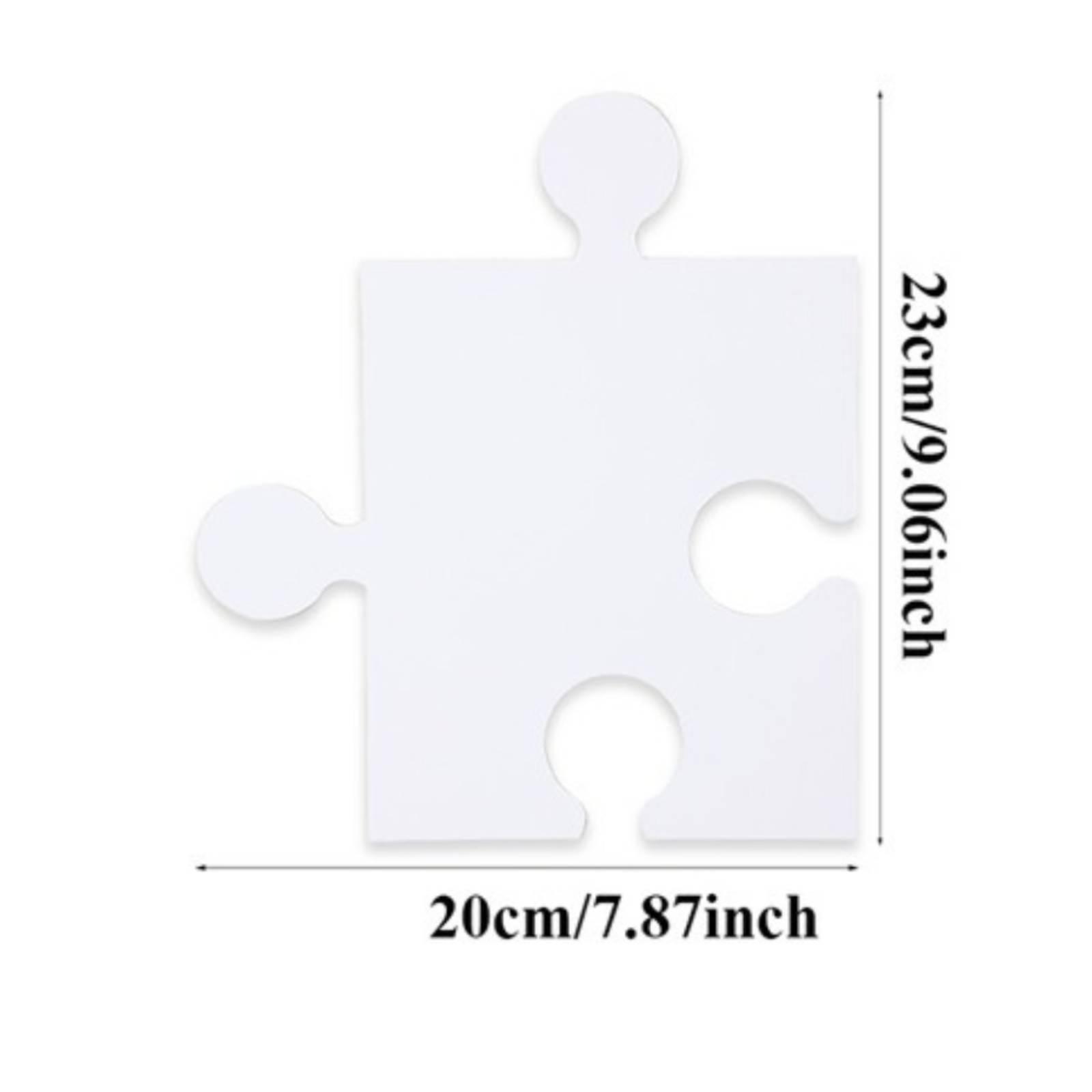 ชิ้นส่วนจิ๊กซอว์เปล่า 30 ชิ้น  - Puzzle Blank White บทวิจารณ์และราคา